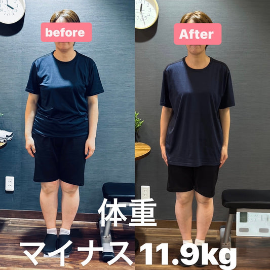私が最後まで楽しくトレーニングを続けられたのは古屋さんのおかげです!
